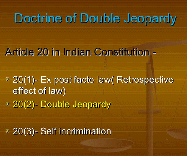 double jeopardy india
