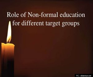non formal education advantages