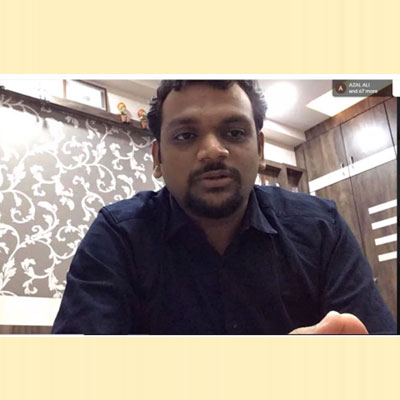 Online guest lecture by Adv. Rites Goel