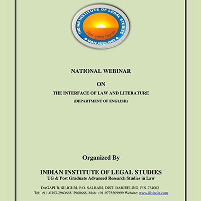 A NATIONAL WEBINAR ON 