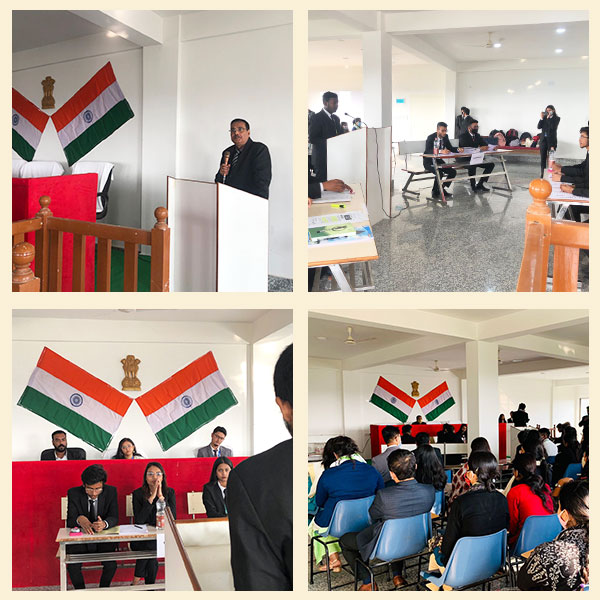 Intra Moot Court Competition, (Nov-Dec) 2021- FINAL held on 11-12-2021