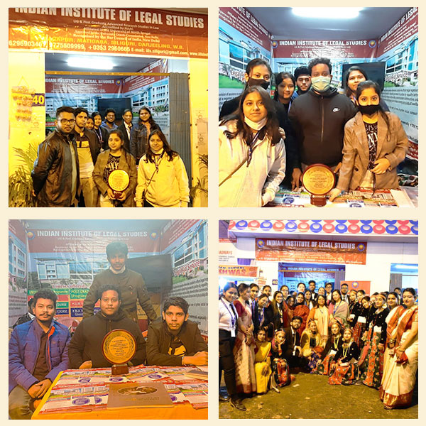 Indian Institute of Legal Studies Siliguri participated in the 39th North Bengal Book Fair 2021