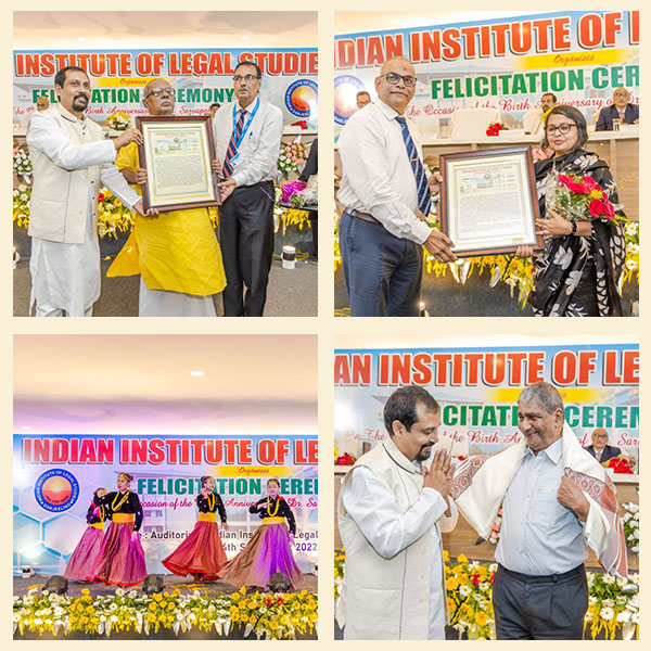 Felicitation Ceremony On The Occasion Of The Birth Anniversary Of Dr. Sarvapalli Radhakrishnan Organised By Indian Institute Of Legal Studies, Siliguri