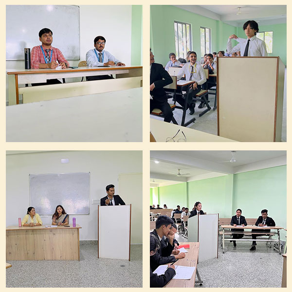 Day 4 of Intra Semester Debate Competition 2022