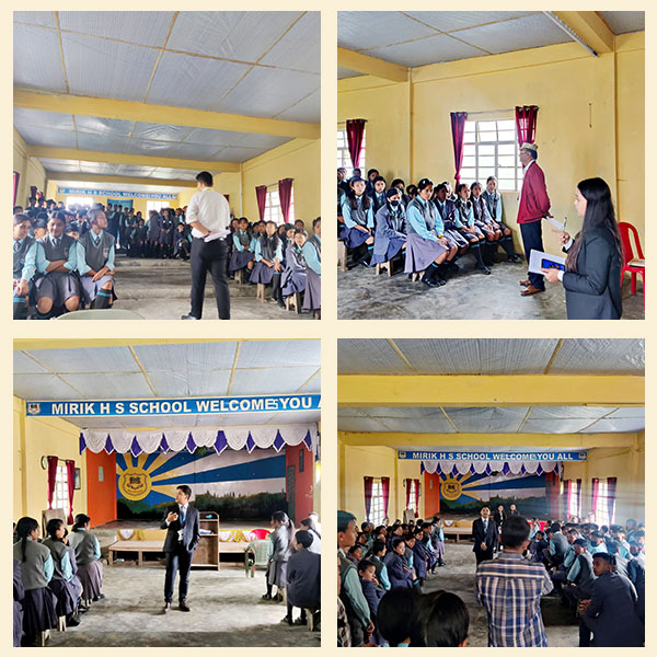 Legal Aid and Awareness Program Organised By Indian Institute of Legal Studies Siliguri - Mirik Higher Secondary School