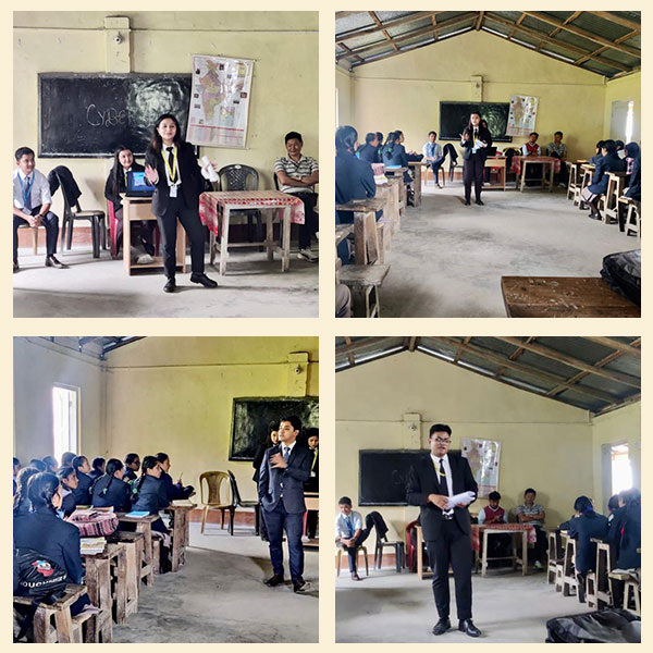 Legal Aid and Awareness Program Organised By Indian Institute of Legal studies Siliguri - Rabindranath Higher Secondary School