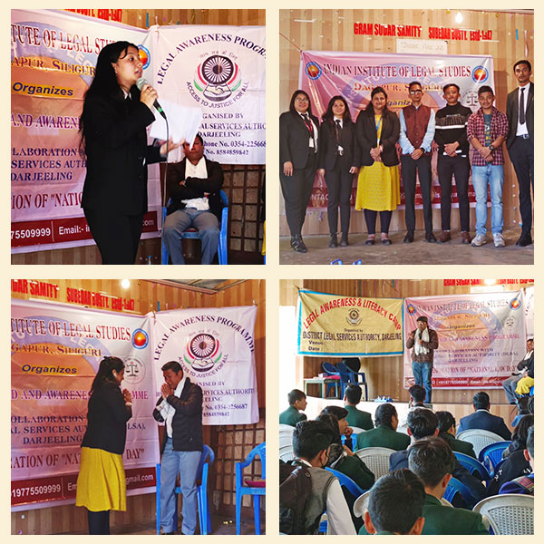 Free Legal Aid and Awareness Programme in Collaboration with The District Legal Services Authority, Darjeeling in Kurseong