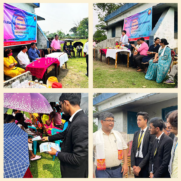 Legal Aid and Awareness Program Conducted in Sannyasithan Tea Garden on 26.03.2023