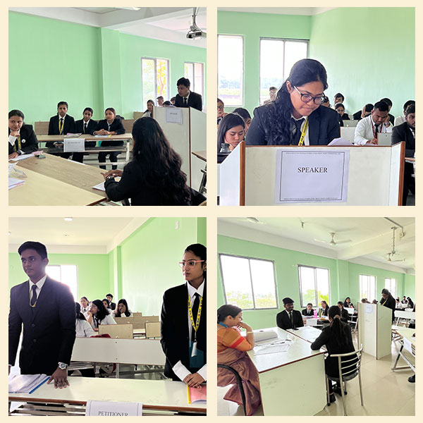 Intra Moot Court Competition 2023 Day 1