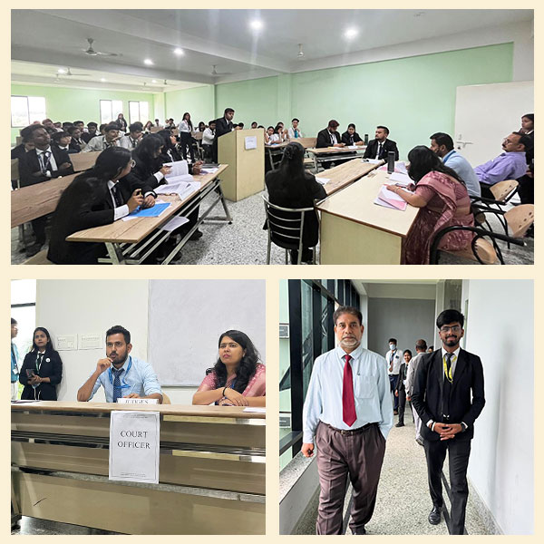 Intra Moot Court Competition (March - June Session 2023) Semi Finals