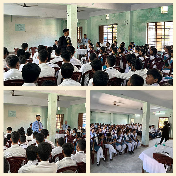 Free Legal Awareness Program at Salugara High School, Siliguri on 29.09.2023