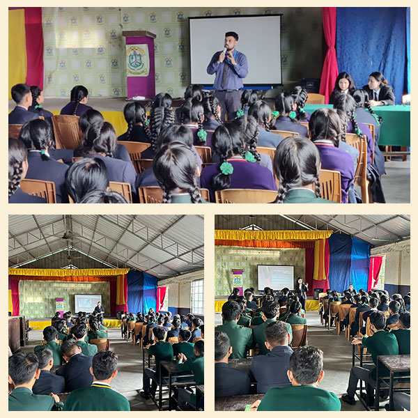 Legal Awareness Campaign at Greenlawn School on 09-10-2023