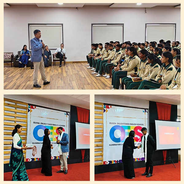 Career Guidance & Counselling Programme at Olivia Enlightened English School on 5th December 2023