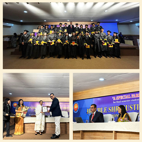 Special Farewell Address for the Outgoing Batches in the Auspicious Presence of Hon'ble Shri Justice Dipankar Datta, Hon'ble the Supreme Court of India