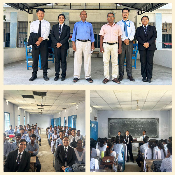 Free Legal Aid & Awareness Program at Adarsh Vidyalaya Hindi High School, Oodlabari