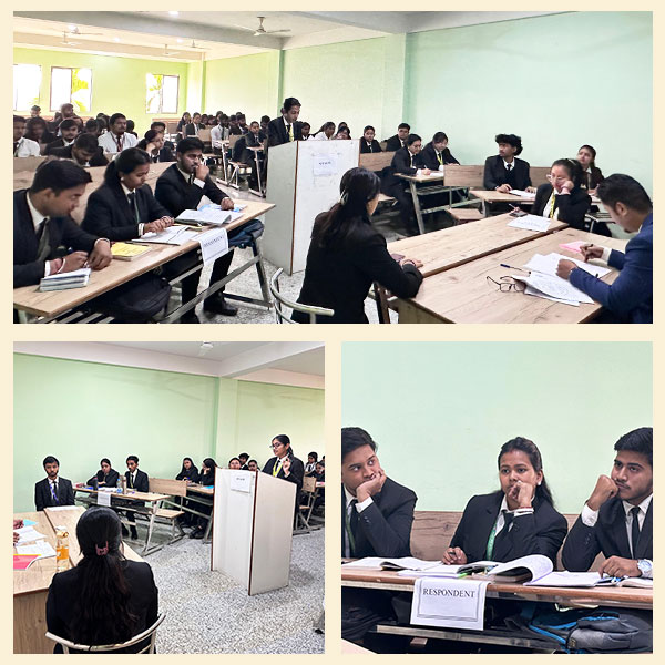 Semi-Final of the Intra Moot Court Competition (Aug - Dec 2024)