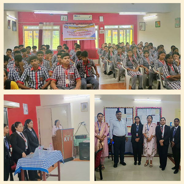 Free Legal Aid and Awareness Session at Kendriya Vidyalaya I, Binnaguri