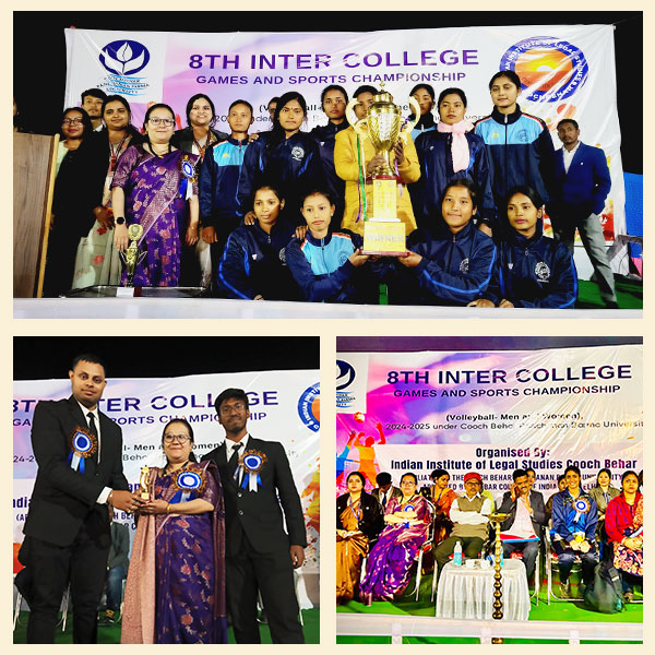 Valedictory Ceremony of the 8th Inter- College Games and Sports Championship 2024-25 (Volleyball - Men and Women)