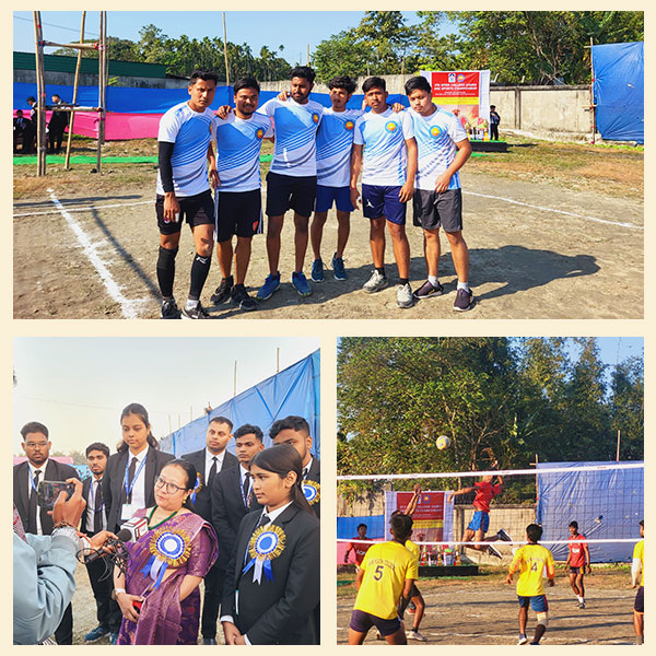 Glimpses of 8th Inter-College Games and Sports Championship 2024-25 ( Volleyball - Men and Women)